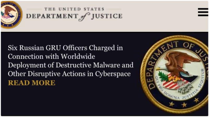Sjedinjene Države optužile šest ruskih oficira za hakovanje
