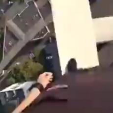 Skakao je po zgradi, a onda pogledao SMRTI U OČI! Ova stvar ga je spasila tragedije! (VIDEO)