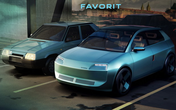 Škoda Favorit u modernoj formi sa električnim pogonom