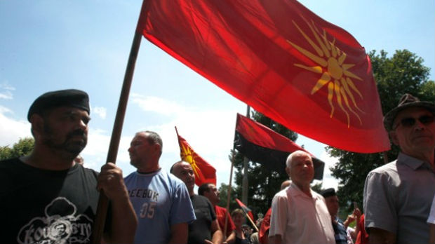 Skoplje, kampanja protiv referenduma o imenu