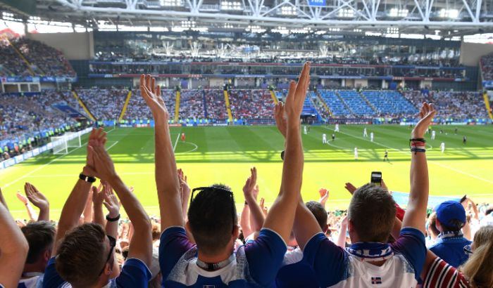 Skoro svi stanovnici Islanda gledali su prenos fudbalske utakmice protiv Argentine