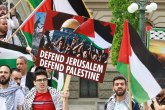 Skup podrške Palestincima na Trgu republike: Oslobodite Palestinu FOTO