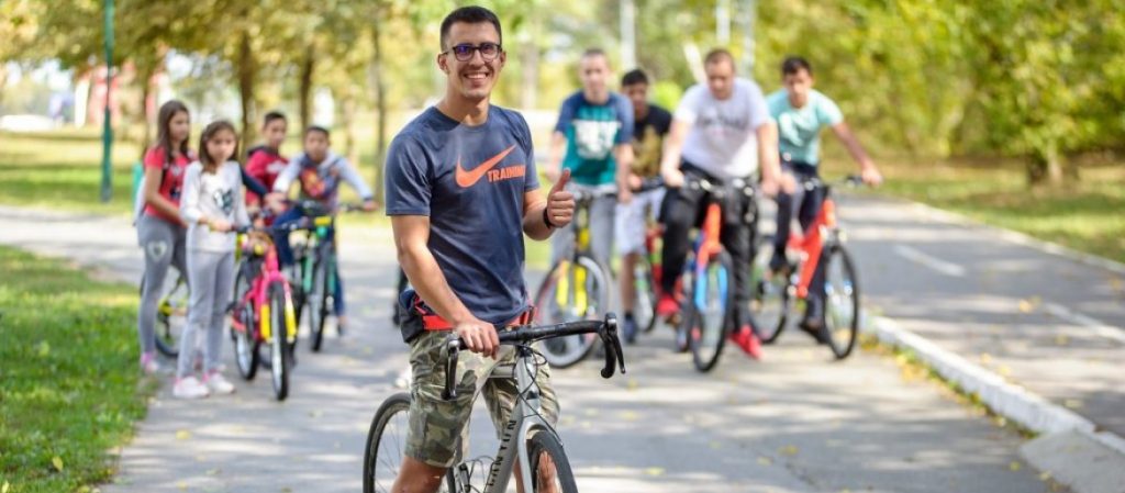 Skyline Belgrade donirao bicikle deci iz Prihvatilišta u Beogradu