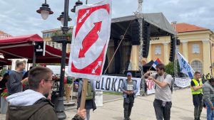 ‘Sloboda kreće sa istoka’: Počeo studentski protest u Zaječaru uoči lokalnih izbora