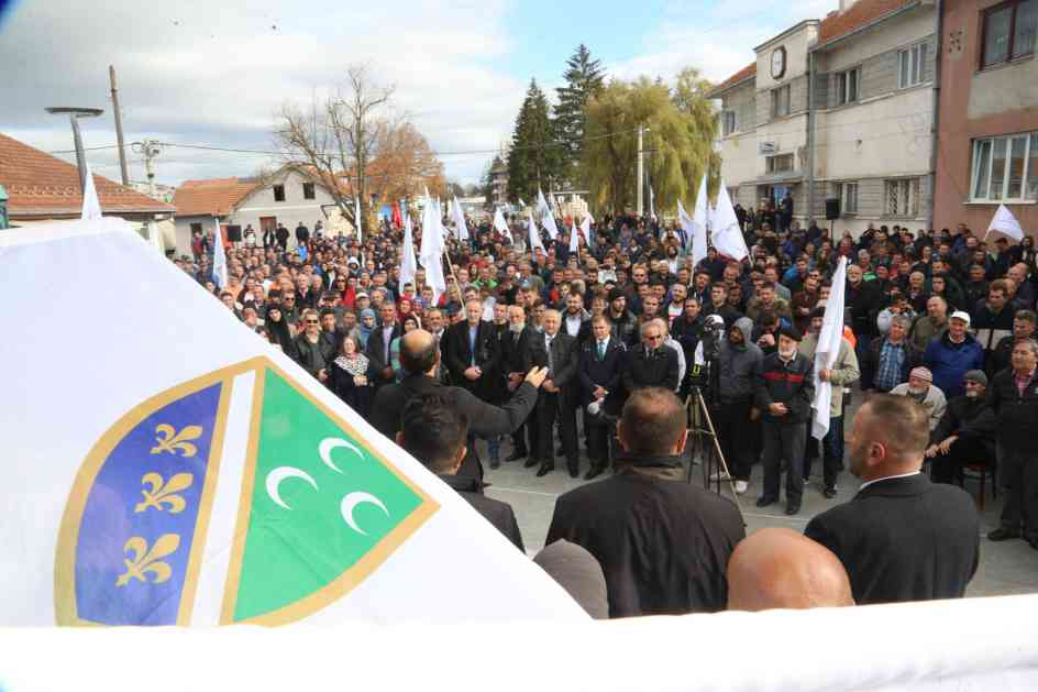 Slobodarski pohod krenuo iz Sjenice – Održana konvencija liste “Matica bošnjačka”
