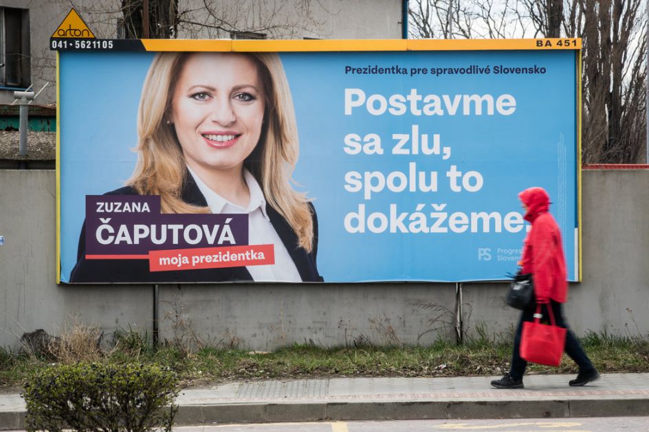 Slovačka: Čaputova dobila prvi krug predsedničkih izbora