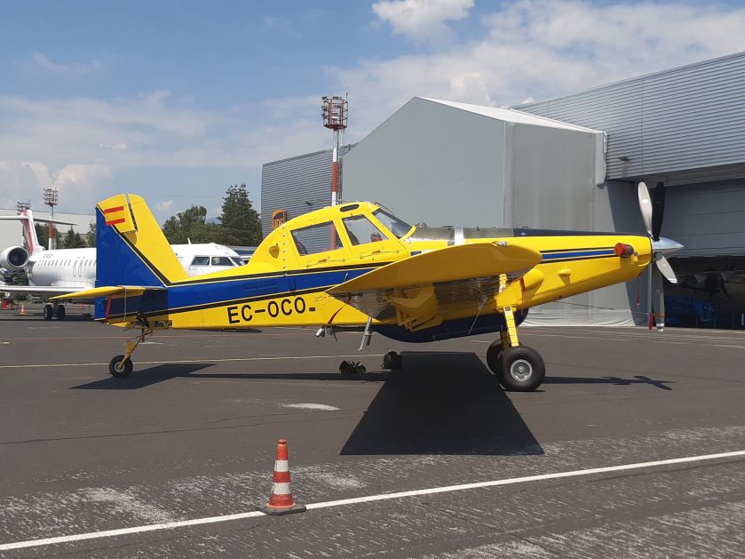 Slovenija dobila svoj drugi vatrogasni avion Air Tractor AT-802