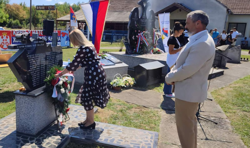 Služen pomen stradalima u naselju Unka u Republici Srpskoj