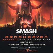 Smash Into Pieces PRVI PUT stiže u Srbiju! 28. septembra u Domu Omladine Beograda