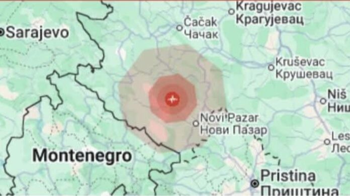 Snažan zemljotres pogodio Sandžak