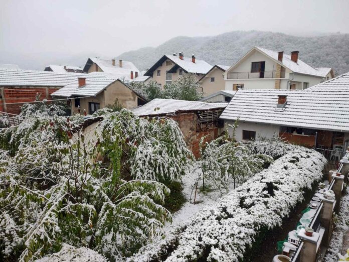 Sneg pada i na jugu Srbije