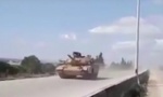 Snimak iz drona –  Evo kako je sirijska vojska uništila tenkove i transportere terorista (VIDEO)