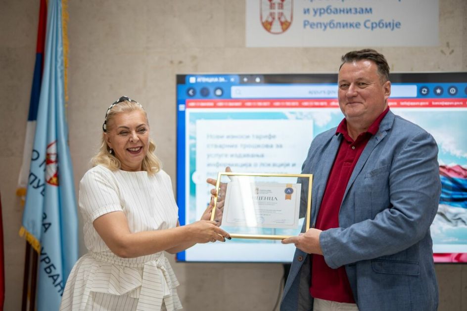 Sofronijević dodelila licence za izradu dokumenata urbanističkog planiranja