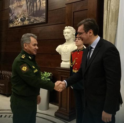 Šojgu predložio Vučiću: Vojne srpsko-ruske vežbe svake godine