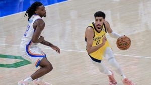 Šokantan brejk u prvom meču finala NBA lige: Halibarton košem u poslednjoj sekundi odlučio pobednika (VIDEO)