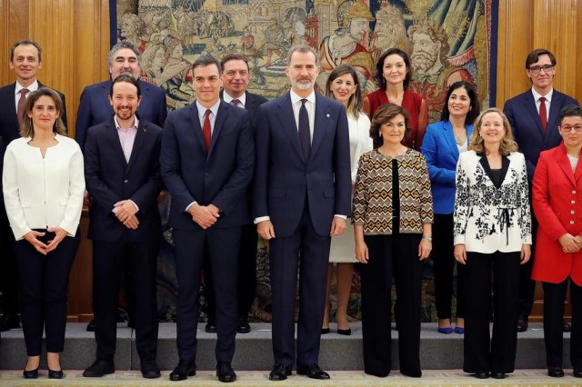 Španija: Članovi nove vlade položili zakletvu
