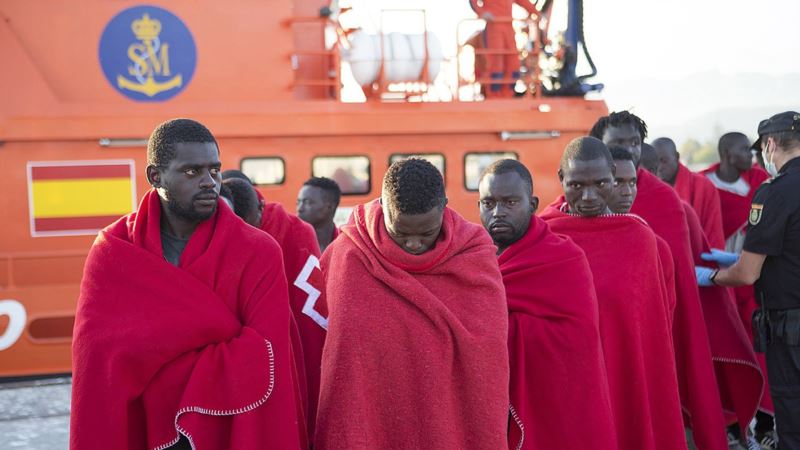 Španjolska mornarica spasila oko 600 migranata na Sredozemnom moru