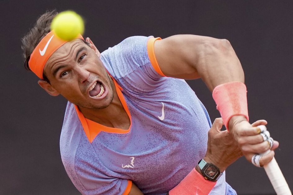 Španski teniser Rafael Nadal eliminisan sa mastersa u Rimu