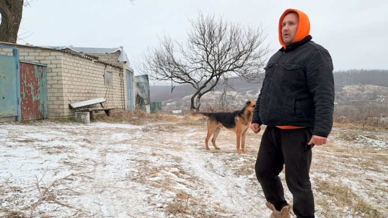 Spasilac napuštenih životinja u Donbasu
