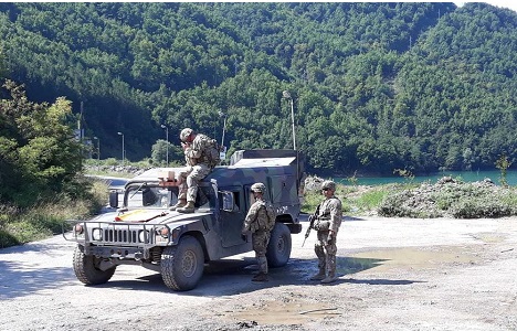 Specijalci ROSU zauzeli Gazivode, Vojska Srbije u stanju najviše borbene gotovosti