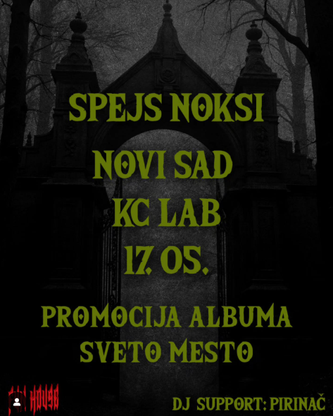 “Spejs Noksi” се враћа на сцену – премијера албума „Свето Место“ у KC Lab-у