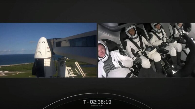 SpejsEks lansirao četiri astronauta amatera u svemirski obilazak Zemlje