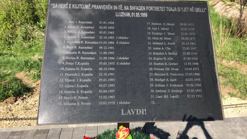Spomen ploča koja deli žrtve na Kosovu: Tri tačke za ostale