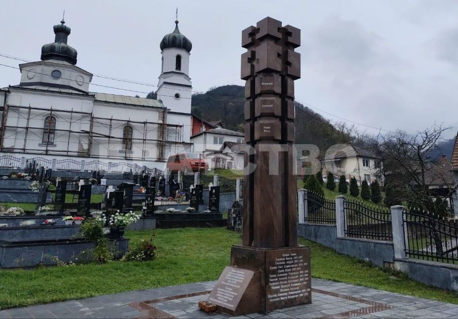 Spomenik ruskim dobrovoljcima na Megdanu u Višegradu