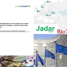 Sporna zakonitost 60 projekata strateskih za EU, medju kojima je i Jadar