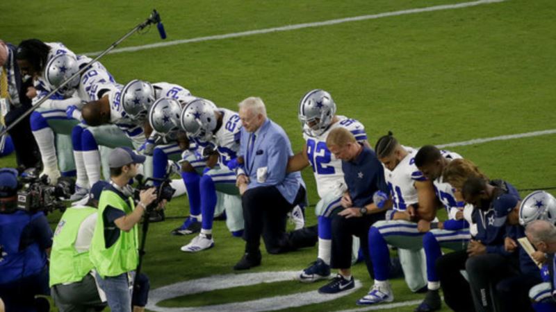 Tramp: NFL da uvede zabranu klečanja