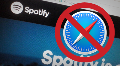 Spotify više ne strimuje muziku putem Safari browser-a