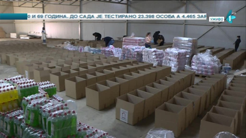 Spremno 1.500 paketa pomoći za socijalno najugroženije porodice u Vojvodini