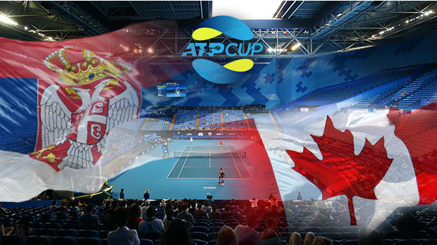 Srbija i Kanada u borbi za polufinale ATP kupa