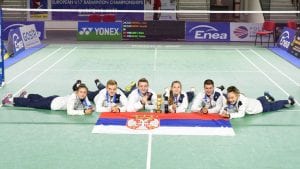 Srbija je vicešampion Starog kontinenta u badmintonu
