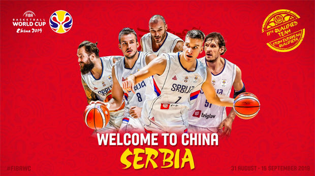 Srbija na Mundobasketu u grupi sa Italijom, Filipinima i Angolom