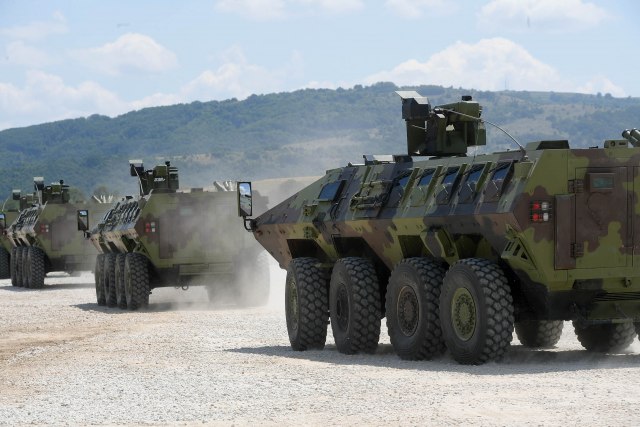 Srbija nabavlja još borbenih oklopnih vozila Lazar 3 FOTO