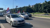 Srbija protiv nasilja: Počela protestna vožnja i blokada autoputa kod Beograda