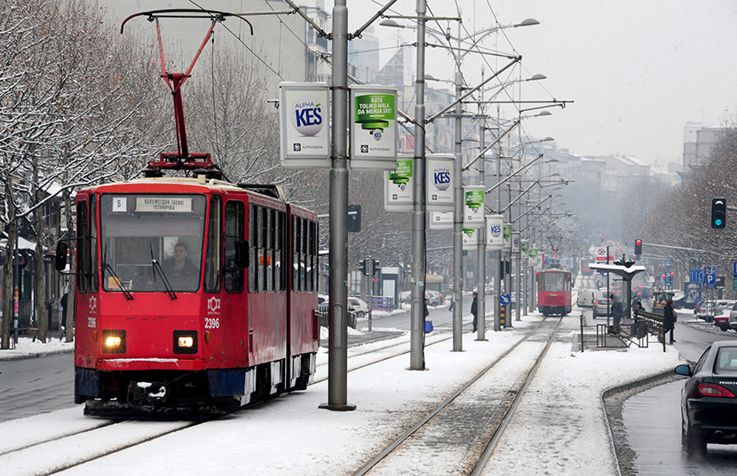 Srbija se beli: U celoj zemlji sneg, od petka ledeni dani