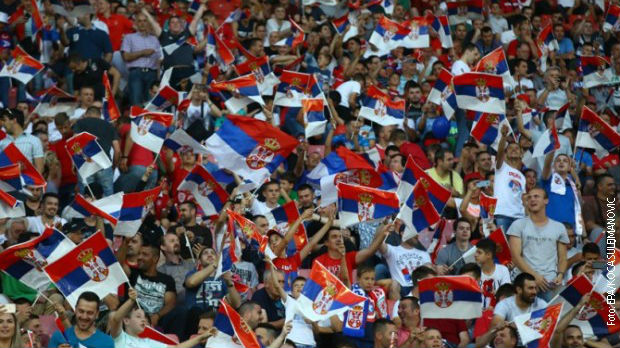 Srbiju će u Podgorici bodriti najviše 750 navijača