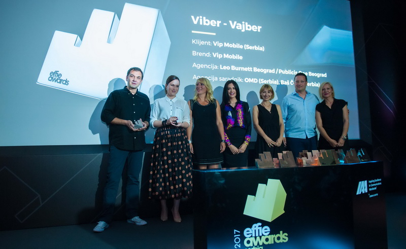 Srebrni Effie za LEO BURNETT i VIP kampanju Viber Vajber