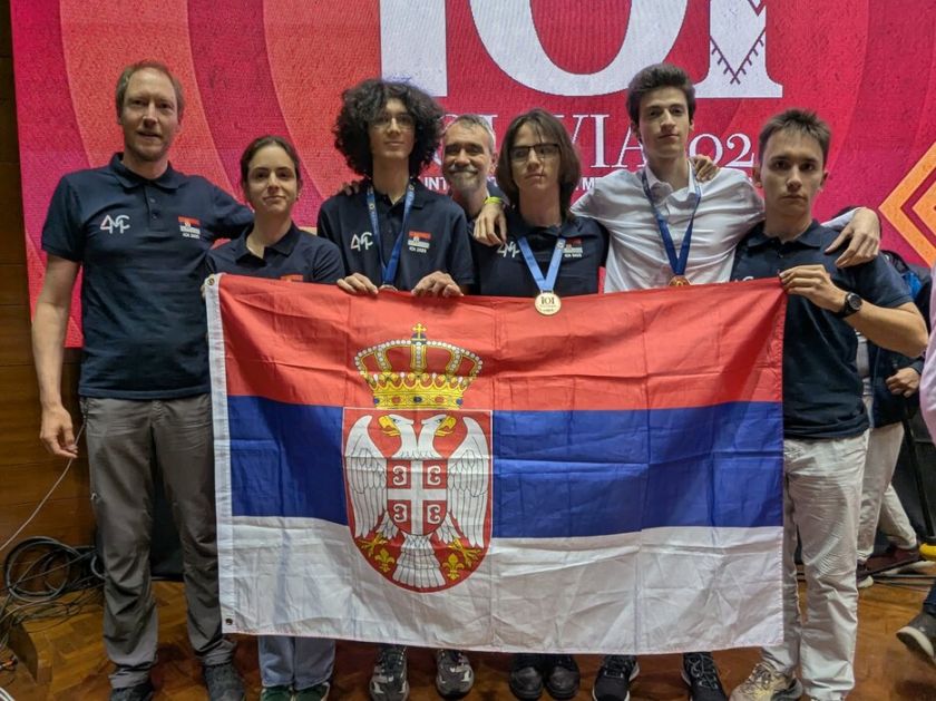 Srebro i dve bronze za srpske srednjoškolce na Olimpijadi iz informatike