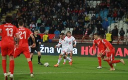 
					Srpski fudbaleri pobedili Crnu Goru za korak do plasmana u Ligu B 
					
									