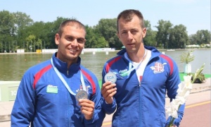 Srpski kajakaši vicešampioni Evrope: Srebrna medalja za Tomićevića i Zorića