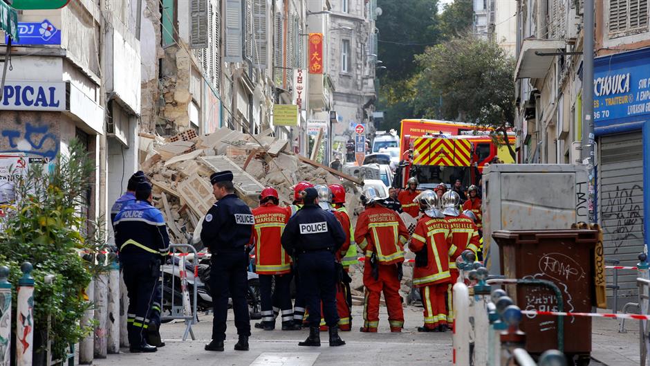 Srušile se dve zgrade u Marselju, najmanje dvoje povređeno
