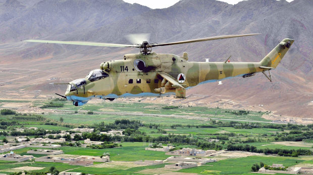 Srušio se Mi-35  avganistanske vojske, piloti poginuli