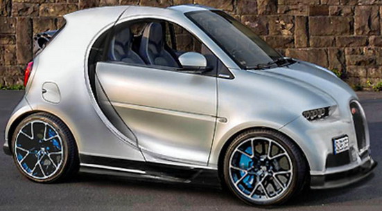 Šta bi bilo... : Ako bi Bugatti pravio mikro-automobile!?
