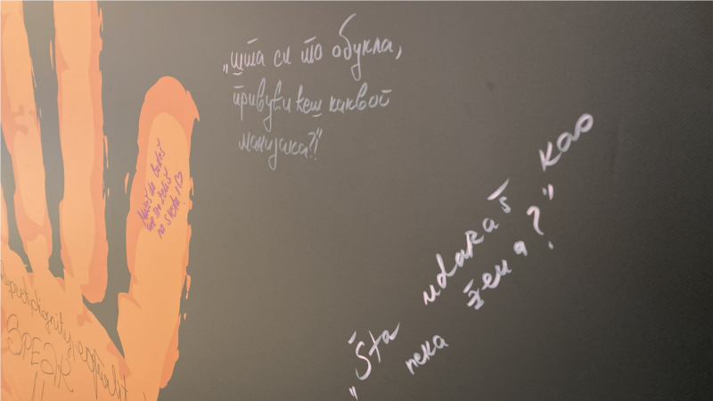 Šta udaraš kao žena?: Zid protiv seksizma u Beogradu