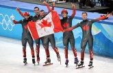 Štafeti Kanade zlato u brzom klizanju na 5000 metara