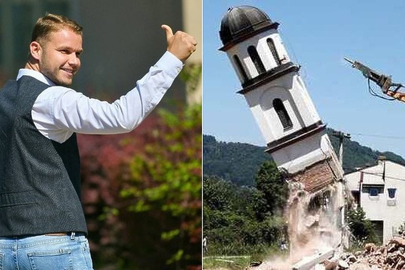 Stanivuković o rušenju crkve iz dvorišta nane Fate: Podržat ćemo gradnju nove, obnovit ćemo i džamije