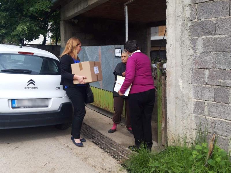 Stanovnici svrljiških sela dobili pakete pomoći